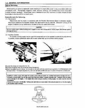 1995-2004 Kawasaki JetSki 750ZXi 900ZXi Factory Service Manual, Page 8
