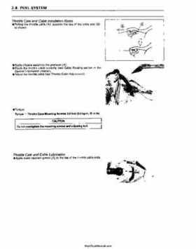 1995-2004 Kawasaki JetSki 750ZXi 900ZXi Factory Service Manual, Page 40