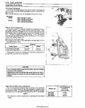 1995-2004 Kawasaki JetSki 750ZXi 900ZXi Factory Service Manual, Page 44