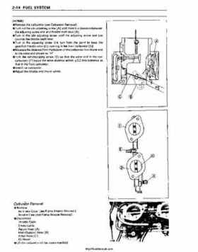 1995-2004 Kawasaki JetSki 750ZXi 900ZXi Factory Service Manual, Page 46