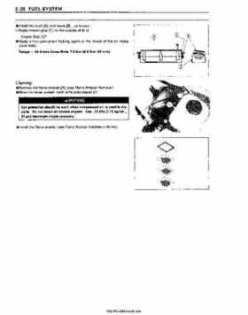 1995-2004 Kawasaki JetSki 750ZXi 900ZXi Factory Service Manual, Page 52