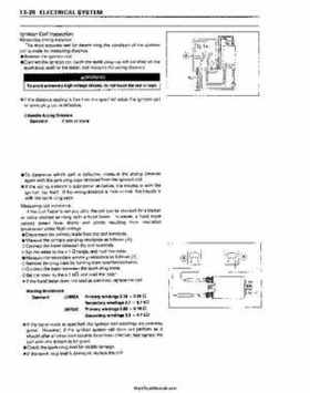 1995-2004 Kawasaki JetSki 750ZXi 900ZXi Factory Service Manual, Page 190
