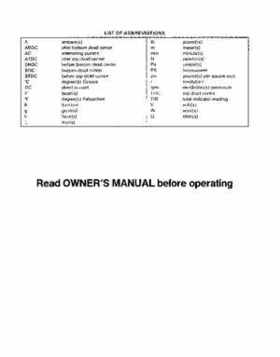 1996-2002 Kawasaki 1100ZXi Jet Ski Factory Service Manual., Page 4