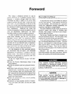 1996-2002 Kawasaki 1100ZXi Jet Ski Factory Service Manual., Page 5