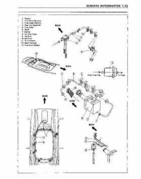1996-2002 Kawasaki 1100ZXi Jet Ski Factory Service Manual., Page 29