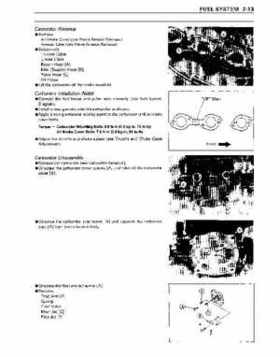 1996-2002 Kawasaki 1100ZXi Jet Ski Factory Service Manual., Page 43