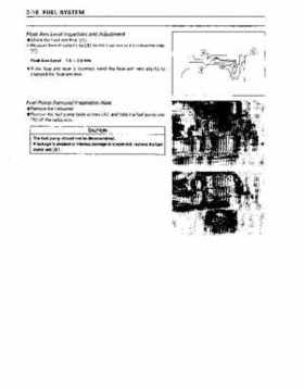 1996-2002 Kawasaki 1100ZXi Jet Ski Factory Service Manual., Page 46