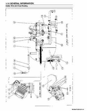 2000-2001 Kawasaki 1100 STX D.I. Jet Ski Factory Service Manual., Page 20