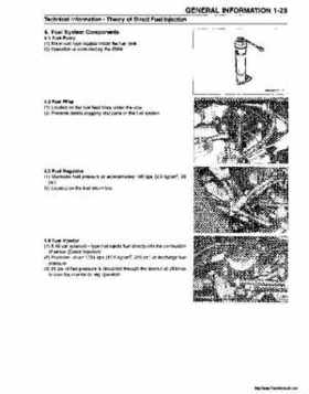 2000-2001 Kawasaki 1100 STX D.I. Jet Ski Factory Service Manual., Page 35