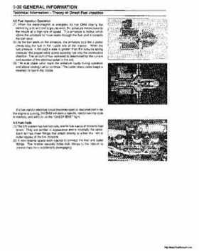 2000-2001 Kawasaki 1100 STX D.I. Jet Ski Factory Service Manual., Page 36