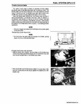 2000-2001 Kawasaki 1100 STX D.I. Jet Ski Factory Service Manual., Page 55