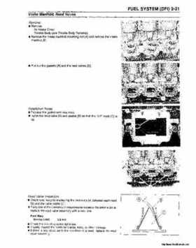 2000-2001 Kawasaki 1100 STX D.I. Jet Ski Factory Service Manual., Page 61