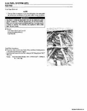 2000-2001 Kawasaki 1100 STX D.I. Jet Ski Factory Service Manual., Page 64