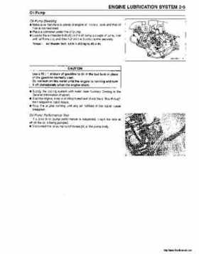 2000-2001 Kawasaki 1100 STX D.I. Jet Ski Factory Service Manual., Page 115