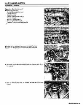 2000-2001 Kawasaki 1100 STX D.I. Jet Ski Factory Service Manual., Page 123