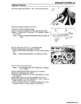 2000-2001 Kawasaki 1100 STX D.I. Jet Ski Factory Service Manual., Page 124