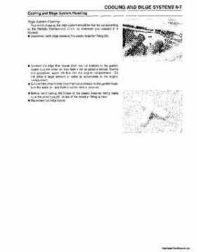 2000-2001 Kawasaki 1100 STX D.I. Jet Ski Factory Service Manual., Page 165