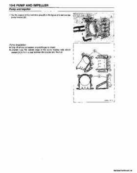 2000-2001 Kawasaki 1100 STX D.I. Jet Ski Factory Service Manual., Page 177