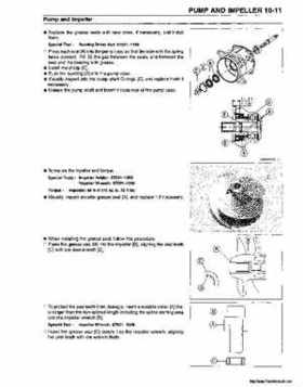 2000-2001 Kawasaki 1100 STX D.I. Jet Ski Factory Service Manual., Page 182