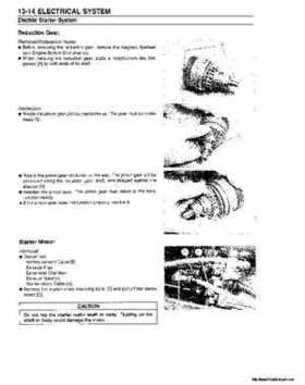 2000-2001 Kawasaki 1100 STX D.I. Jet Ski Factory Service Manual., Page 226