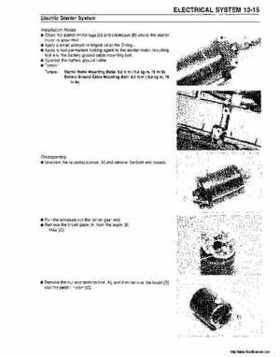 2000-2001 Kawasaki 1100 STX D.I. Jet Ski Factory Service Manual., Page 227