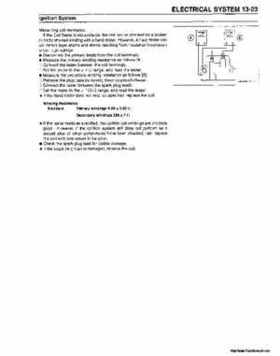 2000-2001 Kawasaki 1100 STX D.I. Jet Ski Factory Service Manual., Page 235