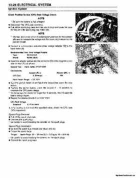 2000-2001 Kawasaki 1100 STX D.I. Jet Ski Factory Service Manual., Page 238
