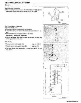 2000-2001 Kawasaki 1100 STX D.I. Jet Ski Factory Service Manual., Page 242