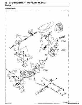 2000-2001 Kawasaki 1100 STX D.I. Jet Ski Factory Service Manual., Page 279