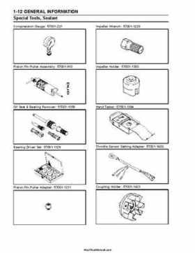 2002-2003 Kawasaki JetSki 1200 STX-R Factory Service Manual, Page 19