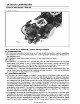 2002-2003 Kawasaki JetSki 1200 STX-R Factory Service Manual, Page 33