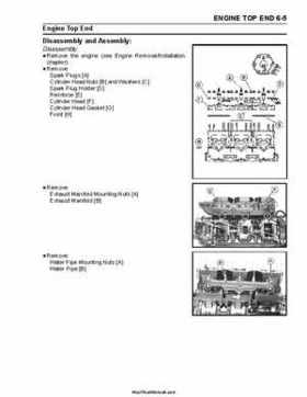 2002-2003 Kawasaki JetSki 1200 STX-R Factory Service Manual, Page 122