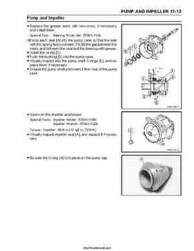 2002-2003 Kawasaki JetSki 1200 STX-R Factory Service Manual, Page 186