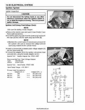 2002-2003 Kawasaki JetSki 1200 STX-R Factory Service Manual, Page 251