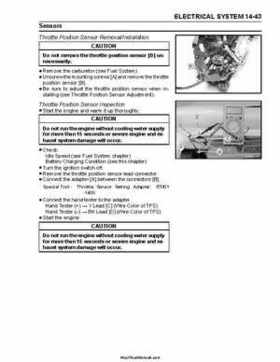 2002-2003 Kawasaki JetSki 1200 STX-R Factory Service Manual, Page 262