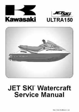 2003-2005 Kawasaki JetSki Ultra-150 Factory Service Manual, Page 1