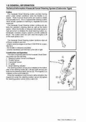 2003-2005 Kawasaki JetSki Ultra-150 Factory Service Manual, Page 13