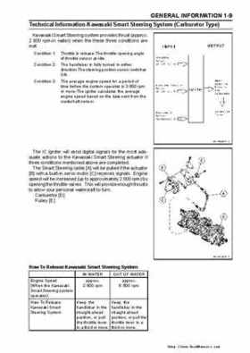 2003-2005 Kawasaki JetSki Ultra-150 Factory Service Manual, Page 14