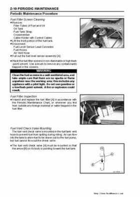 2003-2005 Kawasaki JetSki Ultra-150 Factory Service Manual, Page 39