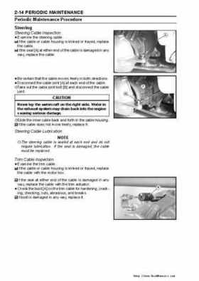 2003-2005 Kawasaki JetSki Ultra-150 Factory Service Manual, Page 43