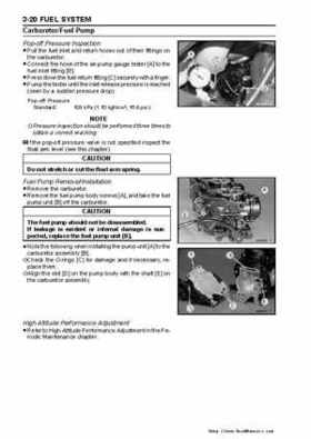 2003-2005 Kawasaki JetSki Ultra-150 Factory Service Manual, Page 71