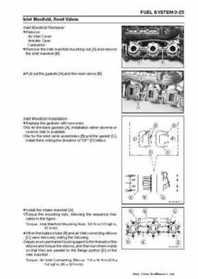 2003-2005 Kawasaki JetSki Ultra-150 Factory Service Manual, Page 74