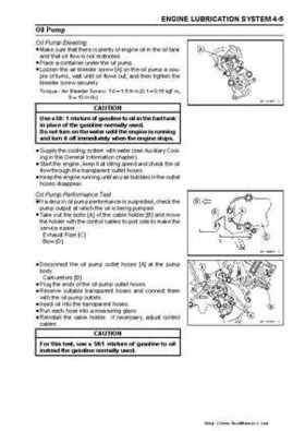 2003-2005 Kawasaki JetSki Ultra-150 Factory Service Manual, Page 86