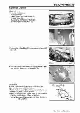 2003-2005 Kawasaki JetSki Ultra-150 Factory Service Manual, Page 96