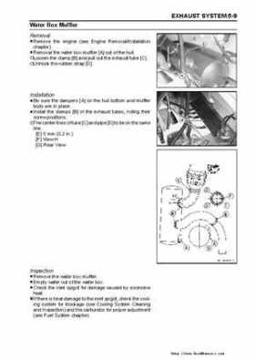 2003-2005 Kawasaki JetSki Ultra-150 Factory Service Manual, Page 100