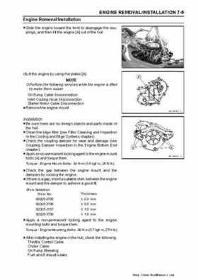 2003-2005 Kawasaki JetSki Ultra-150 Factory Service Manual, Page 120