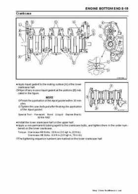 2003-2005 Kawasaki JetSki Ultra-150 Factory Service Manual, Page 136