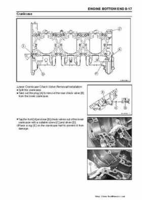 2003-2005 Kawasaki JetSki Ultra-150 Factory Service Manual, Page 138