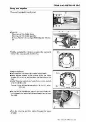 2003-2005 Kawasaki JetSki Ultra-150 Factory Service Manual, Page 164
