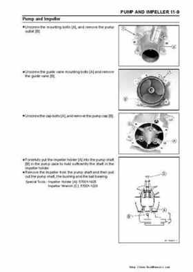 2003-2005 Kawasaki JetSki Ultra-150 Factory Service Manual, Page 166